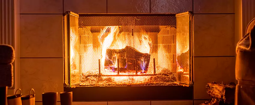Mendota Hearth Landscape Fireplace Installation in Arden-Arcade, California