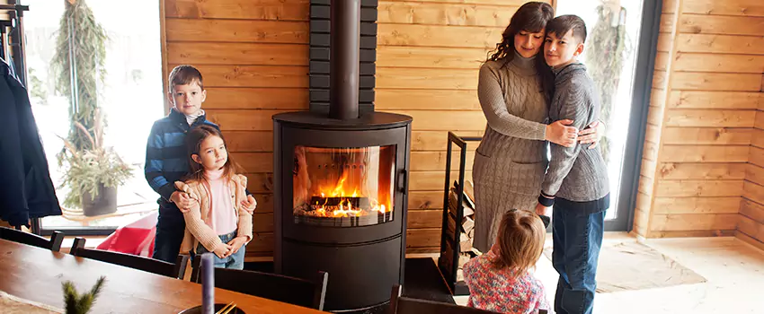 Morso Cast Iron Fireplace Insert Installation in Arden-Arcade, California