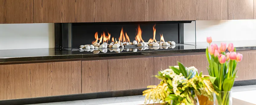 Double-height Fireplace Design Refurbishment in Arden-Arcade, California